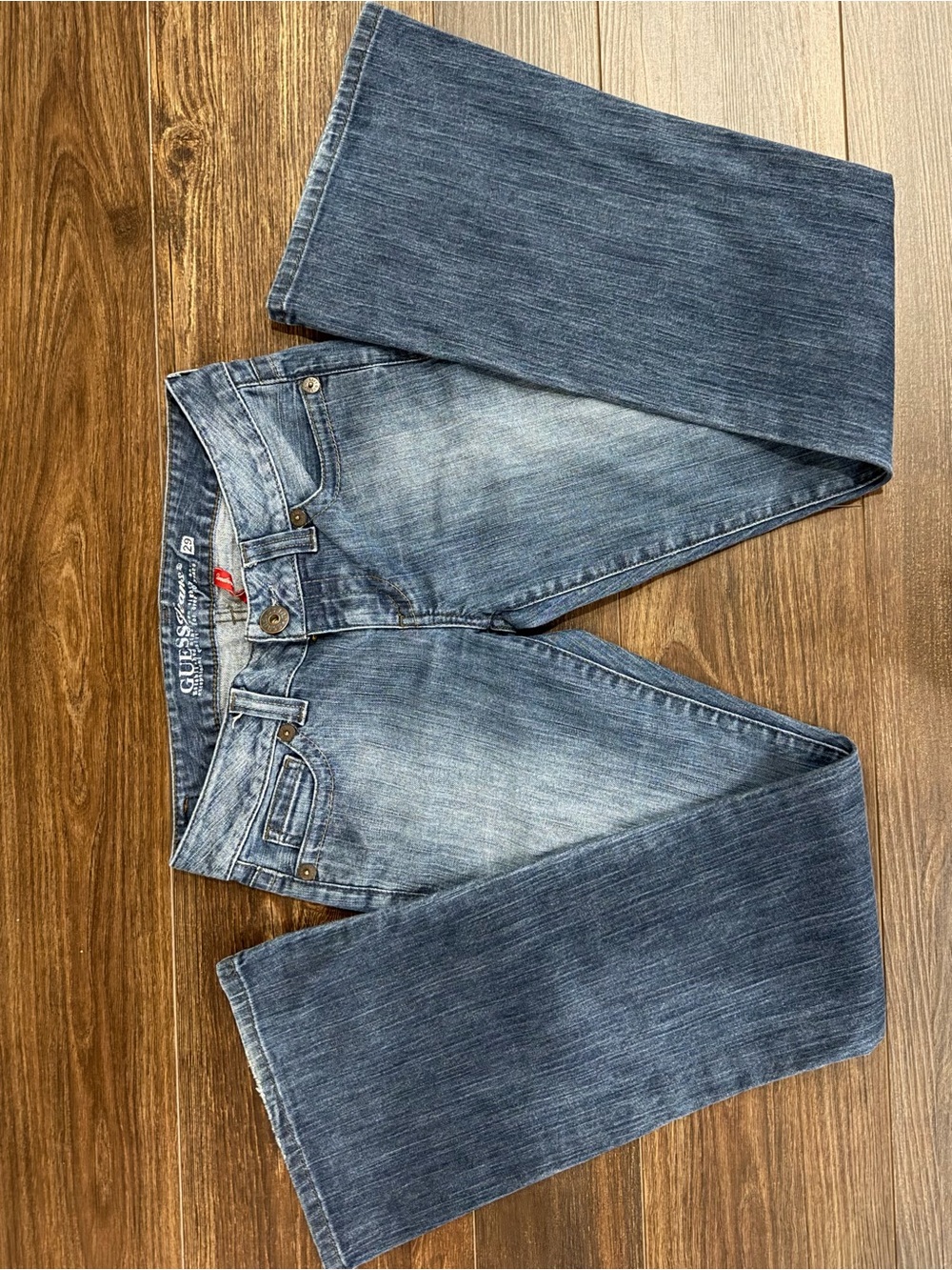 Y2K Vintage Guess Jeans Flair Leg Low Rise - Picture 3 of 9